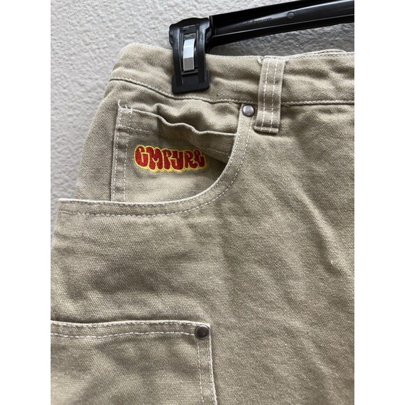 Empyre Mens Jeans Tan Size 32 Skater Baggy Denim - Picture 4 of 8